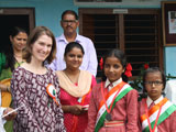 Independence day celebration at Women's Training Centre and School with guests from Australia and France
