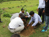 Inauguration of School at Kandara and Tree Plantation